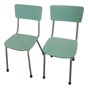 Set of Vintage Children's Chairs, 1970