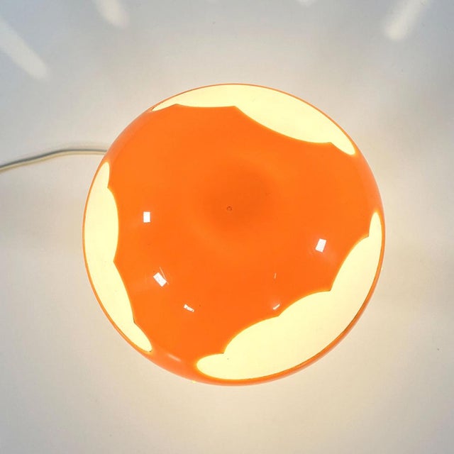 Postmodern Orange Fun Table Lamp by Henrik Preutz for Ikea, 1990s For Sale - Image 3 of 8