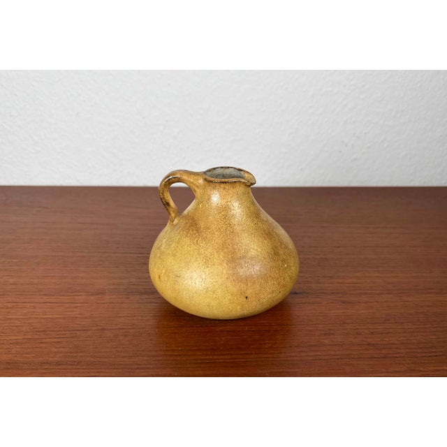Mid-Century Modern Mid-Century German Studio Pottery Carafe Vase by Janne Reckert-Cordua for Sylt Keramik, 1960s For Sale - Image 3 of 18
