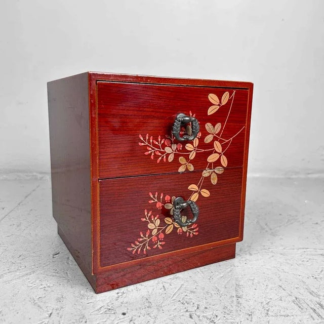 Japanese Haribako Handle Box, 1970s For Sale - Image 4 of 10