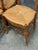 Brown Habersham French Country Farmhouse Ladderback Rush Seat Dining Chairs - Set of 4 For Sale - Image 8 of 12