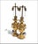 Neoclassical French Empire/NeoClassical Gilt Bronze W/Lion Heads Lamps-Set of Two For Sale - Image 3 of 7