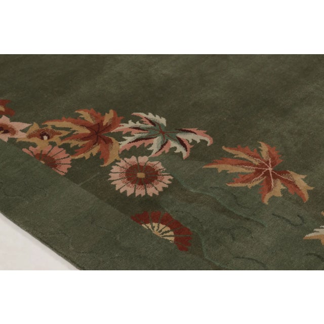 Rug & Kilim Contemporary Oversized Chinese Art Deco Style Wool Rug by Rug & Kilim, India For Sale - Image 4 of 10