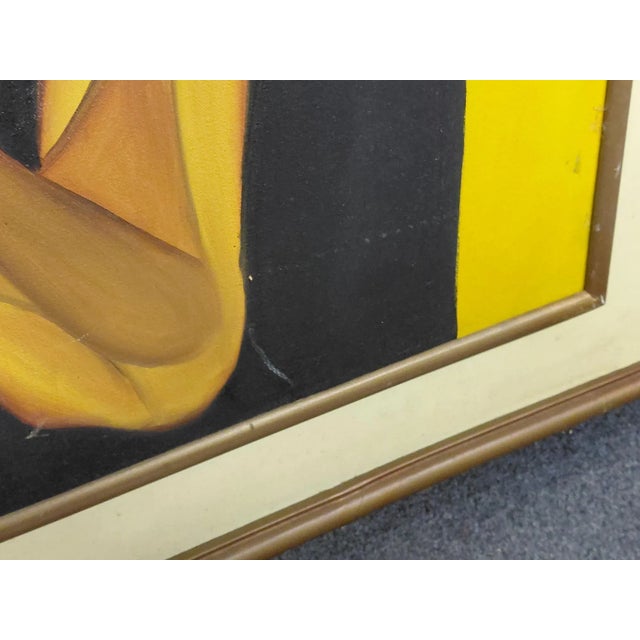 Framed Mother and Child Oil in Frame After Oswaldo Guayasamín For Sale - Image 11 of 15