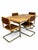 1981 Douglas Furniture of California Dining Table and Four Cantilever Chairs — 5 Pieces For Sale In Las Vegas - Image 6 of 12