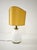 White Ceramic Table Lamp with Embossed Shell Motifs, 1960s For Sale - Image 13 of 18