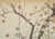 1960s 1960s "Blue and White Flycatchers and Blossoming Plum Tree", Showa Japanese Byobu Screen For Sale - Image 5 of 18
