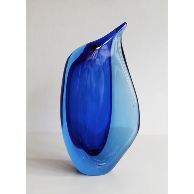 Mid-Century Modern Model 6011 Flower Vase by Maria Stahlikova and Milena Veliskova for Skrdlovice, 1960s For Sale - Image 3 of 14