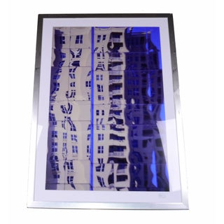 South Beach Miami Mirrored Photograph For Sale