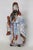 Chinese Hand Painted Chinese Porcelain Sanxing Figurine Fu Xing Holding Scroll 5048b For Sale - Image 3 of 13
