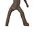 Wood Early 20th Century Pere Leather Female Figure Tanzania For Sale - Image 7 of 9