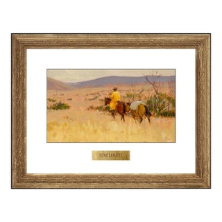 Mid 20th Century Lone Cowboy, Tom Lovell For Sale