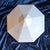 Vintage Flat Ceiling Lamp with White Metal Base and Opaque White Glass Shade from Glashütte Limburg, 1980s For Sale - Image 4 of 8