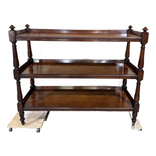 19th Century English Etagere Trolley For Sale