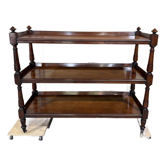 19th Century English Etagere Trolley For Sale