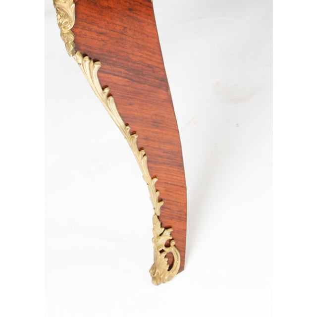 19th Century Louis Revival Ormolu Mounted Bureau Plat Desk For Sale - Image 12 of 18