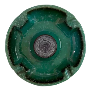 Mid-Century Modern Roseville Hyde Park Pottery Ashtray