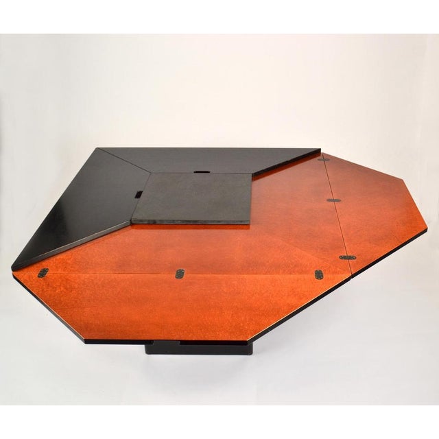 Square Dining Table attributed to Pauvers Van Den Berghe, 1970s For Sale - Image 13 of 18