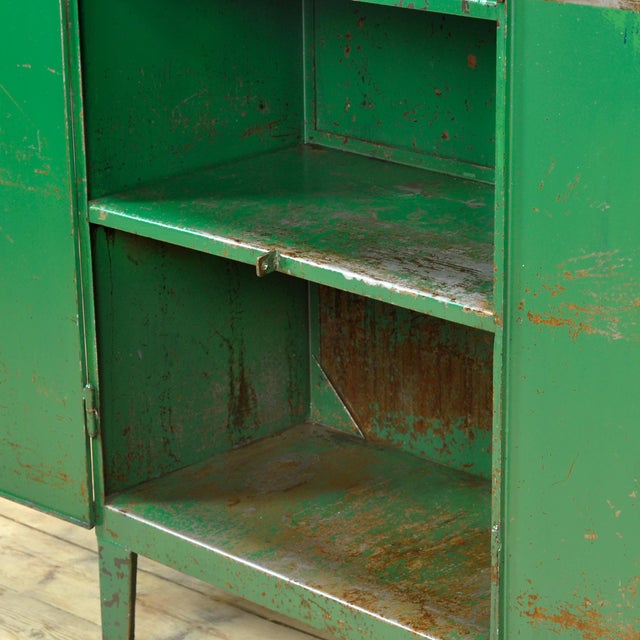 Vintage Industrial Cabinet in Iron, 1970s For Sale - Image 6 of 16
