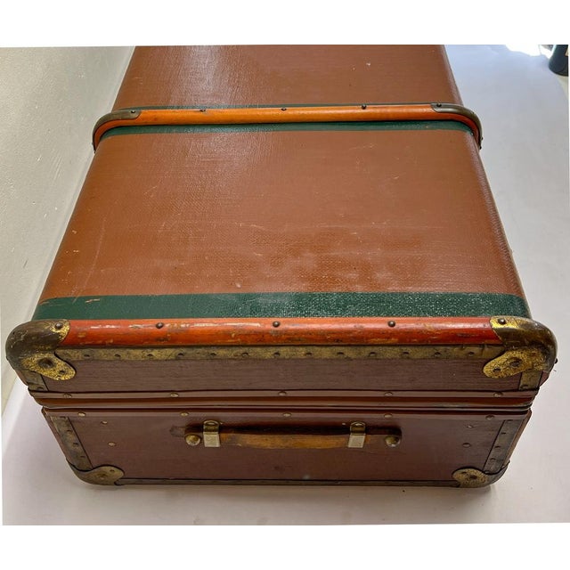 Metal Large Trunk by Leder Schüler Hamburg, 1960s For Sale - Image 7 of 18