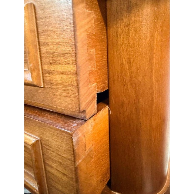 Vintage French Carved Bedside Tables, Set of 2 For Sale - Image 4 of 5