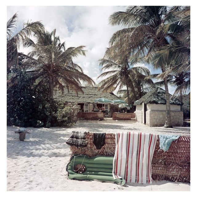 Antigua Beach Club 1960 The beach club at at the Mill Reef Club on Antigua in the West Indies, 1960. Slim Aarons Slim...