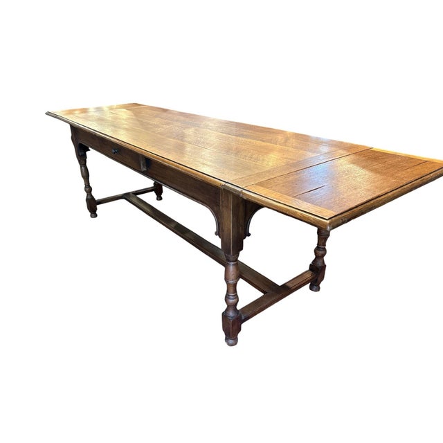 Late 19th Century French 19th Century Desk/Table With Drop Leaves For Sale - Image 5 of 12