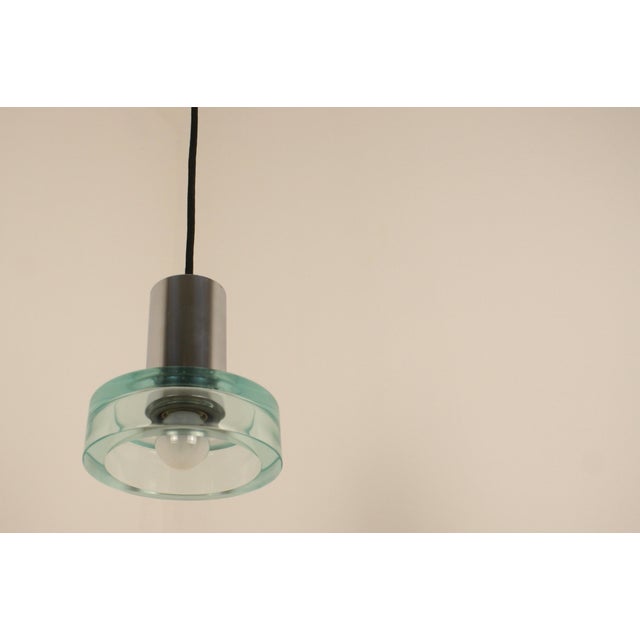 Ceiling Lamp from the 1960s attributed to Flavio Poli for Seguso Murano For Sale - Image 3 of 7