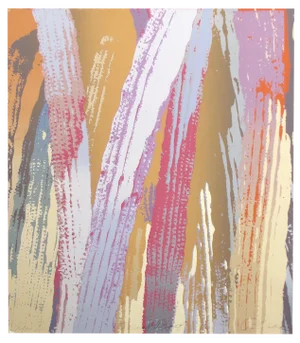 Paula Crane "Ajo I" Hand Signed Serigraph Fine Art