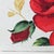 Vintage Floral Needlepoint Textile Art – Bold Red Rose Blossom and Botanical Leaf Motif For Sale In New York - Image 6 of 9