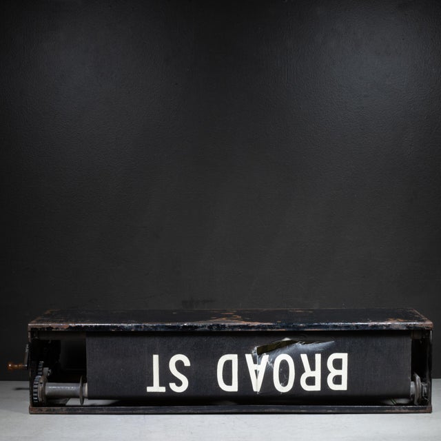 Brooklyn Nyc Subway Destination Roll c.1900-1910 For Sale - Image 15 of 16