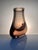 Sculptural Bohemian Smoked Glass Vase by Miroslav Klinger for Zelezny Brod ZBS, Czechoslovakia, 1950s For Sale - Image 14 of 17