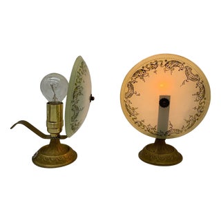 Vintage Table Lamps, 1940s, Set of 2 For Sale