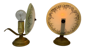 Vintage Table Lamps, 1940s, Set of 2
