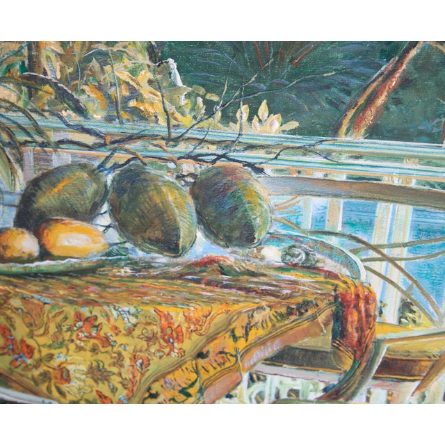 About the Artist Peter Ho (b. 1953) is a contemporary artist known for his luminous, detailed portrayals of lush tropical...