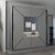 Modern Modern Sliding Door Wardrobe Armoire With Shelving & Drawers – 250 Cm For Sale - Image 3 of 14