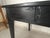 Farmhouse Table in Blackened Wood For Sale - Image 12 of 18