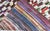 Brown Doris Leslie Blau Vintage Moroccan Rug – Bold Abstract Checkerboard Composition For Sale - Image 8 of 8