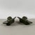 Ceramic Art Deco Wall Lamps in Green Glazed Ceramic, Set of 2 For Sale - Image 7 of 9