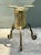 Vintage Sculptural Mixed Metal Table Pedestal For Sale - Image 10 of 10