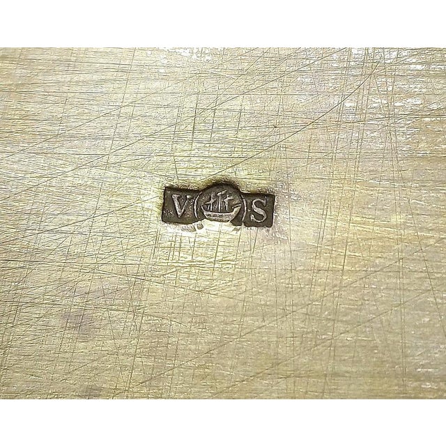 Silvered Bronze Planter by Victor Saglier For Sale - Image 17 of 18