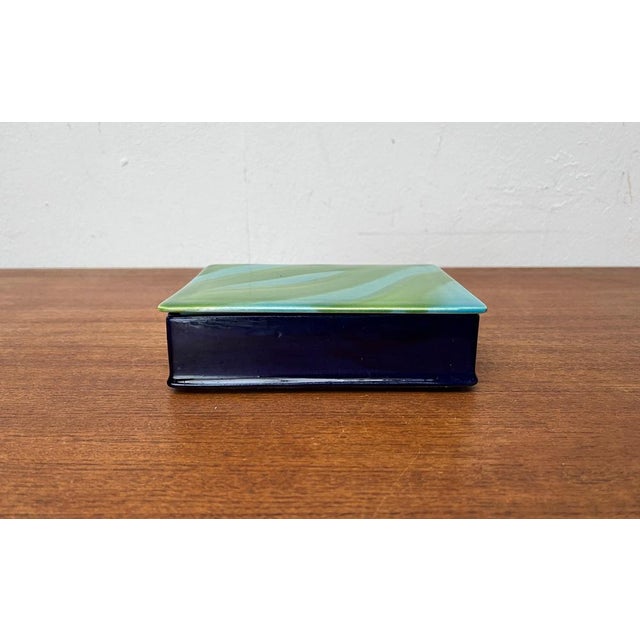 Mid-Century German Tosca Sorena 4711 Collectors Ceramic Box with Lid, 1960s For Sale - Image 13 of 18