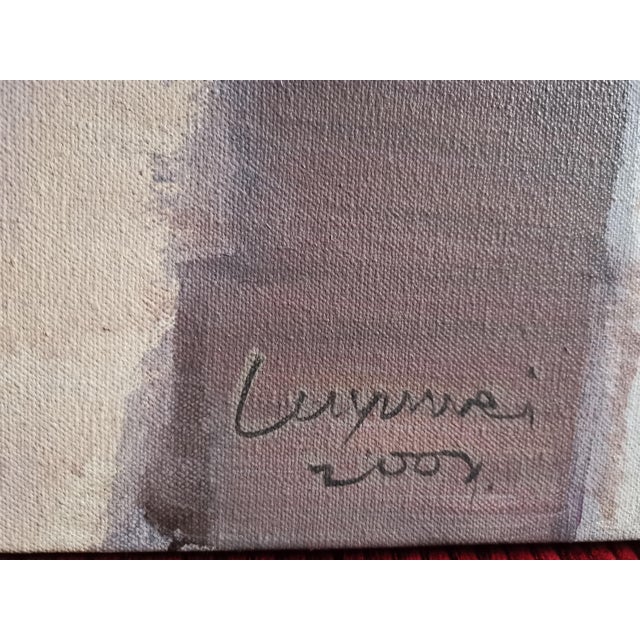 2000 - 2009 Lu Yuwei, Boundary #5, Acrylic on Canvas For Sale - Image 5 of 7