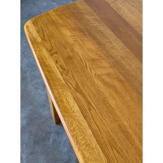 Oak Coffee Table Mid-Centuryl Modern Mid-Century Modern 1970s For Sale - Image 9 of 11