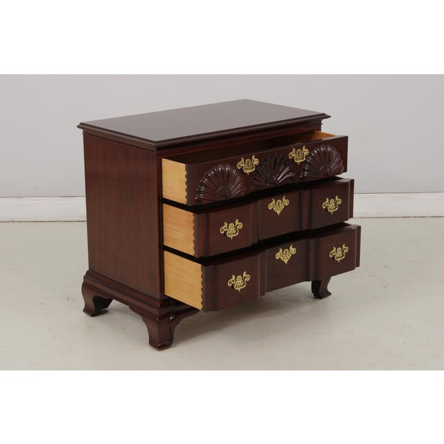 Kindel Furniture Kindel Mahogany Block Front Goddard Chest For Sale - Image 4 of 16