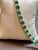 12 Carat Natural Emerald & 2.8 Carat Diamond Tennis Bracelet 14 Kt Yellow Gold For Sale - Image 17 of 18