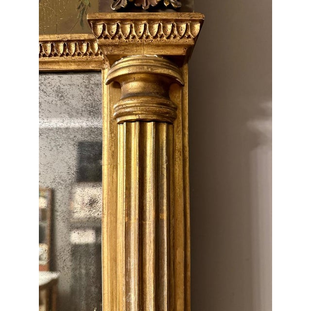 Antique George III Gold Gilt Overmantle Mirror, 1790 For Sale - Image 11 of 17