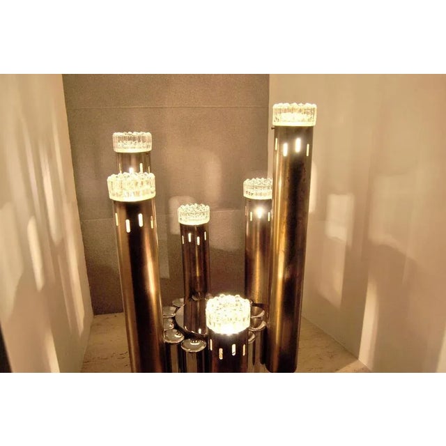 1970s Vintage Chandelier by Gaetano Sciolari, 1970s For Sale - Image 5 of 7