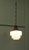Industrial Style Opalescent Hanging Light Shade from Odeon, 1930 For Sale - Image 3 of 8