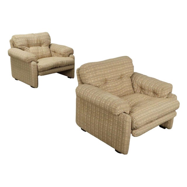 Set of Vintage Italian Fabric Chairs from C&C Coronado, 1960s For Sale - Image 12 of 12